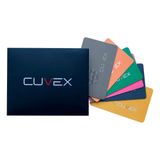 Cuvex NFC Kart Paketi 6 adet | Kriptogramınızı NFC Kartına Kazının | Dayanıklı ve Güvenli Tohum İfadesi Depolama | 4.7 x 3.9 x 0.25 inç, Siyah, 85mm x 54mm x 0,84mm