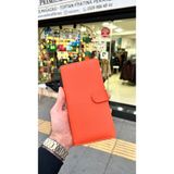 Cüzcan Creen Turuncu Unisex Deri Bozuk Para Bölmeli Telefon Gözlü Cüzdan (Erkek-Kadın) - 8FL-Turuncu