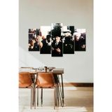 CVC WOOD Atatürk Dua 5 Parçalı Mdf Tablo