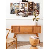 CVC WOOD Ayakkabı Tamircisi 5 Parçalı Mdf Tablo