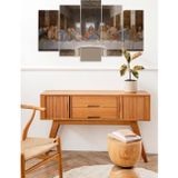 CVC WOOD Bilge İnsanlar Masa 5 Parçalı Mdf Tablo