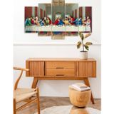 CVC WOOD Bilgelik İnsanlar 5 Parçalı Mdf Tablo