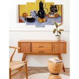CVC WOOD Masa ve Objeler 5 Parçalı Mdf Tablo