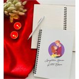 CVC WOOD Sevgililer Günü Sevgililer Günün Kutlu Olsun Defter Kalem Seti