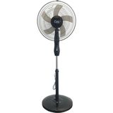 Cvs 16" Yuvarlak Ayak Vantilatör 40 W Güçlü Siyah Renkli Ayaklı Tasarım