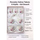 Cvs 6 Kişilik 12 Parça Çay Nescafe Fincan Takımı - Dn 41113