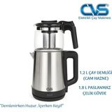 CVS Dn 1551 Elektrikli Çay Makinesi - Gri