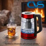 Cvs Dn 2346 Shifa Elektrikli Kırmızı Su Isıtıcısı