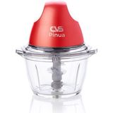 CVS DN 3361 Pinua Çift Bıçaklı Kırmızı Cam Gıda Doğrayıcı