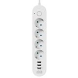 CVS Usb Çıkışlı 3'lü 2 Metre Kablolu Akım Korumalı Priz 10a-2500 Watt