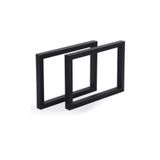 CVTdesign Bank Ayağı Bench Puf Orta Sehpa Ayakları 2 Adet 35 cm Metal Ayak