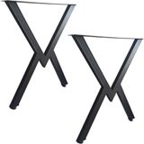 Cvtdesign Masa Ayağı Ayarlı Bingolu Metal Masa Ayağı 1,5mm Kalınlık Metal Ayaklar