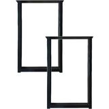 Cvtdesign Masa Ayağı Bilgisayar Yemek Masası Ayakları Metal Ayak 50X75CM