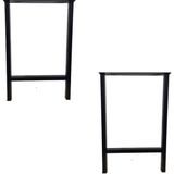 CVTdesign Masa Ayağı Ev Bahçe Ofis İş Yeri Kütük Masa Ayağı Metal Ayak 50X75Cm