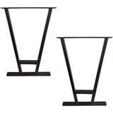 CVTdesign Metal Ayak Masa Ayağı Çalışma Yemek Mutfak Masası Ayağı Retro Ayak Takımı