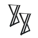 CVTdesign Metal Ayak Masa Ayağı Mutfak Yemek Çalışma Masası Ayağı Pingolu Metal Masa Ayakları