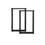 CVTdesign Metal Masa Ayağı Bilgisayar Yemek Masası Ayakları Metal Ayak 50x75cm