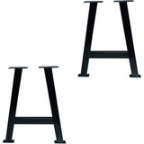 CVTdesign Metal Sehpa Ayakları Ahşap Masif Kütük Orta Sehpa Ayağı