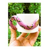 CW Celine's Wonders 24 Ayar Altın Işlemeli, Yılan Kabartmalı, El Yapımı, Hediyelik Mug 220 ml, Snake Mug