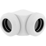 Cx-9052027-ww Fitting (hard Tube) ,xf Hardline 2-pack (90 Angled 12mm Od Compression Glossy White)
