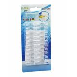 CY-20 Kablo Tutucu Klips, Şeffaf Plastik, Yapışkanlı, İnce Kablo için, 20 Adet