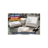 cyatelier Endüstriyel gıda etiketi, mutfak etiketi, restoran etiketi, tarih etiketi, sticker, skt etiketi