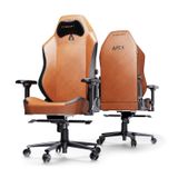 Cybeart Apex Series Vintage Edition PU Deri 4D Hafızalı Bel Destekli Ergonomik Oyuncu Koltuğu Kahverengi