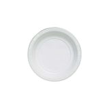 Cyberderm 100 Adet Beyaz Plastik Tabak 170 mm (17Cm) – Tek Kullanımlık Dayanıklı Yemek Tabağı