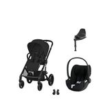 Cybex Balios S Lux Black Moon Black + Cloud T Plus Bazalı Sephia Black Bebek Arabası