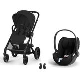 Cybex Balios S Lux Black Moon Black + Cloud T Plus Sephia Black Bebek Arabası