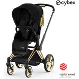 Cybex Priam Jeremy Scott Wings (Ikonik Lüks Bebek Arabası) - Gri-Siyah