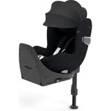 Cybex Sirona T Isize Plus (Terletmeyen Özel Kumaş) (Sephia Black) (360 Derece Dönen Adac'lı Isofix Bebek Oto Koltuğu 0-18 Kg)