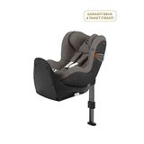 Cybex Sirona Zi Isize Plus 360° Dönebilen Adaclı İsofixli 0-18 Kg Soho Grey Bebek Oto Koltuğu - Gri