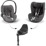 Cybex T Isofixli Baza (Cloud ve Sirona Serileri Için) (360 Derece Dönüş Özelliği 0-18 Kg) - Black