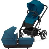 Cybex Talos S 2in1 (black-river blue)(konforlu bebek arabası)