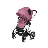 Cybex Talos S Lux Silver-magnolia Pink Konforlu Tek Elle Katlanabilen Çift Yönlü Bebek Arabası - Pembe