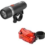 Cyclezone Ön-Arka Bisiklet LED Far-Stop Lambası, Işık Seti