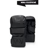 Cyclone Profesyonel Mma Muay Thai Sparring Eldiveni - Siyah - XL