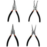 Cyh Protect Segman Pense Seti 4 Parça 180 mm Iç ve Dış Pense (701) - Siyah
