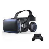 Cylzrcl Vr Sanal Gerçeklik 3D Gözlük Vr Kutusu 3D Gözlük Kulaklık Kask Akıllı Telefon Stereo İçin Veri Gözlükleri (Renk: 4)