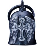 CYZBTBl Motosiklet erkek ve kadın Bell - Motosiklet siyah Angel Bell, Noel ve Şükran Günü Hediyesi