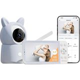 Czeview Bm6 2k Bebek Monitörü, 5.5" Hd Ekran, Wifi & Uygulama, Gece Görüşü, Hareket & Ses Algılama