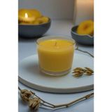 CZMD %100 Doğal Soya Wax – Renkli & Kokulu | El Yapımı Mum - Sarı - Kahve