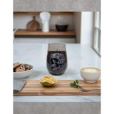 CZMD Auraglas 250 ml Cam Bardak Kokulu Mum | %100 Doğal Soya Wax Mum - Vanilya