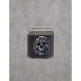 Czmd Skullcube Kurukafa Baskılı Kare Cam Kokulu Mum | %100 Soya Wax - Vanilya