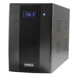 D-2000 2000VA LCD Kesintisiz Güç Kaynağı Line Interactive 2x12V 9Ah UPS Ofis Pc Sistem Çoklu Cihaz