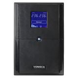 D-3000 3000VA LCD Kesintisiz Güç Kaynağı Line Interactive 4x12V 9Ah UPS Ofis Sistem Çoklu Cihaz