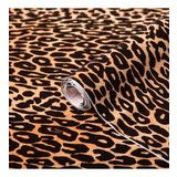 D-c-fix 303-0201 Kadife Leopar Desen Yapışkanlı Folyo (45cm X 1mt)