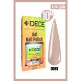 d dece Kalıcı Oje Uv Led D081 (SEDEFLİ RENK) 10ml