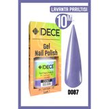 d dece Kalıcı Oje Uv Led D087 (SEDEFLİ RENK) 10ml